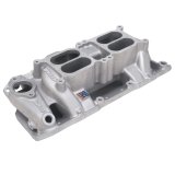 Edelbrock Performer RPM Dual-Quad Air-Gap for Small-Block Chevy thumbnail 6