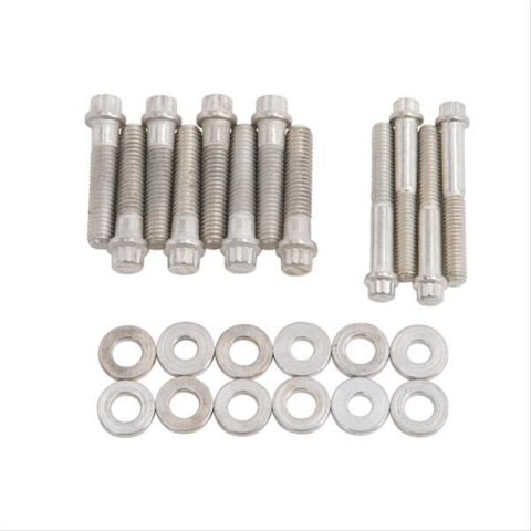 Edelbrock Intake Manifold Bolt Kit for Ford Cleveland Air Gap thumbnail 1