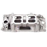 Edelbrock Manifold Dual Quad RPM Air Gap BB Chevy Oval Port thumbnail 4