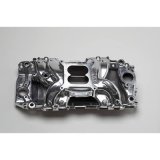 Edelbrock Polished B/B Chev Rect Port RPM Air-Gap Manifold thumbnail 8