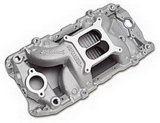 Edelbrock Polished B/B Chevy O-Port RPM Air-Gap Manifold thumbnail 4
