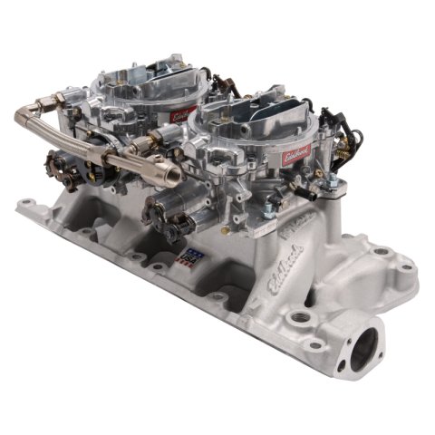 Edelbrock Dual Quad Kit RPM Air-Gap 289-302 Ford thumbnail 3