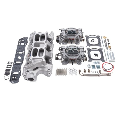 Edelbrock Dual Quad Kit RPM Air-Gap 289-302 Ford thumbnail 4