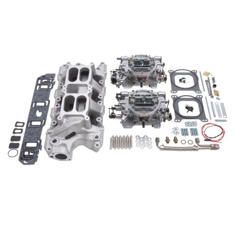 Edelbrock Dual Quad Kit RPM Air-Gap 289-302 Ford thumbnail 6