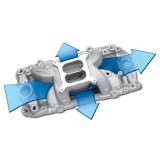 Edelbrock B/B Chevy O-Port RPM Air-Gap Manifold thumbnail 6