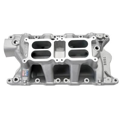Edelbrock Ford 351 W Dual Quad Air Gap Manifold