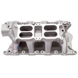 Edelbrock Ford 351 W Dual Quad Air Gap Manifold thumbnail 2