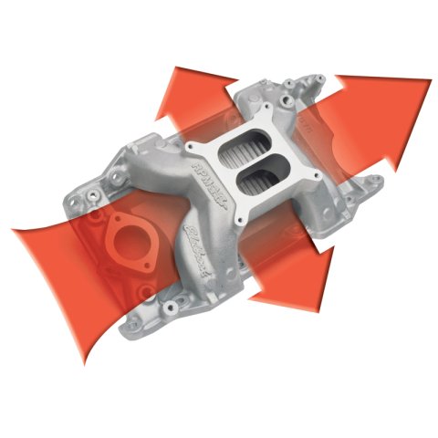 Edelbrock 340-360 Chry RPM Air-Gap Manifold thumbnail 7