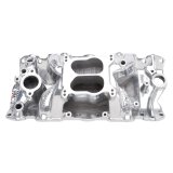 Edelbrock SBC Perf Air Gap Manifold Polished thumbnail 5