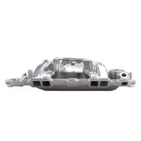 Edelbrock SBC Perf Air Gap Manifold Polished thumbnail 8