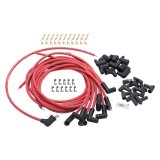 Edelbrock Spark Plug Wire Set Universal 90 Deg Boots 50 Ohm Resistance 8 65mm Red Wire (Set of 9) thumbnail 4