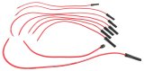 Edelbrock Spark Plug Wire Set Universal Flex Boots 50 Ohm Resistance 8 65mm Red Wire (Set of 9) thumbnail 2