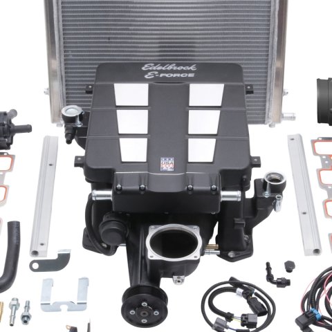 Edelbrock Supercharger E-Force Supercharger System 2009-2013 Dodge 5 7L V8 Hemi 1500 Truck thumbnail 3