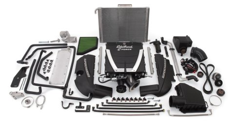 Edelbrock Supercharger Universal GM Gen IIi Block LS1/LS2 Cathedral Port Heads Camaro/GTO thumbnail 1