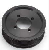 Edelbrock Pulley Supercharger Enforcer 10 Rib 4 125In Black thumbnail 2