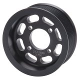Edelbrock Pulley Supercharger Enforcer 10 Rib 3 75In Black thumbnail 2