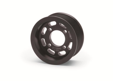 Edelbrock Pulley Supercharger Enforcer 10 Rib 3 5In Black
