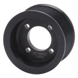Edelbrock Pulley Supercharger Enforcer 10 Rib 3In Black thumbnail 3