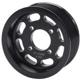 Edelbrock Pulley Supercharger Enforcer 10 Rib 4In Black thumbnail 2