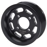 Edelbrock Pulley Supercharger Enforcer 10 Rib 4In Black thumbnail 3