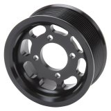 Edelbrock Pulley Enforcer 10 Rib 3 875In Black thumbnail 3
