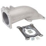Edelbrock Ultra Low Profile Intake Elbow 90mm Throttle Body to Square-Bore Flange As-Cast Finish thumbnail 3