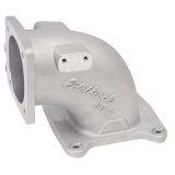Edelbrock EFI Intake Elbow Universal 100 Deg 95mm T B to 4500 Dominator Flange Tall Profile thumbnail 3