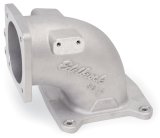 Edelbrock EFI Intake Elbow Universal 100 Deg 95mm T B to 4500 Dominator Flange Tall Profile thumbnail 6