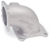 Edelbrock High Flow Intake Elbow 95mm Throttle Body to Square-Bore Flange As-Cast Finish thumbnail 3