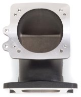Edelbrock High Flow Intake Elbow 95mm Throttle Body to Square-Bore Flange Black Finish thumbnail 9
