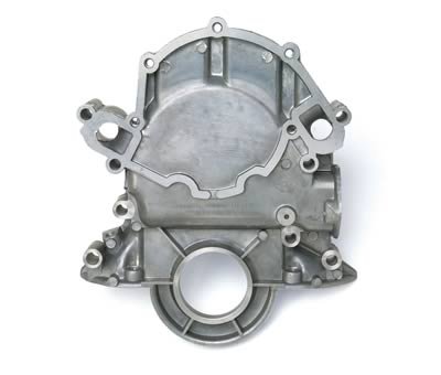 Edelbrock Timing Cover Alum S/B Ford 65-78 289 (Non K-Code) and 302 69-87 351W w/ Timing Marker