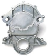 Edelbrock Timing Cover Alum S/B Ford 86-93 5 0L 88 Up 351-W w/ Reverse Rot Water Pump thumbnail 3