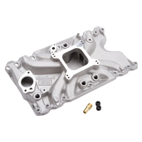 Edelbrock Manifold Torker Holden 308 CI V8 Satin thumbnail 3