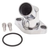 Edelbrock Waterneck SBC/BBC 45-Degree Two-Piece Cast Swivel Polished thumbnail 2