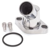 Edelbrock Waterneck SBC/BBC 45-Degree Two-Piece Cast Swivel Polished thumbnail 4
