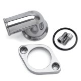 Edelbrock Waterneck SBC/BBC 90-Degree Two-Piece Cast Swivel Polished thumbnail 3