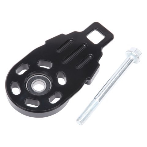 Edelbrock Tensioner Cover Dual Quad Ls/SBC Supercharger Black