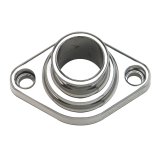 Edelbrock Waterneck Cast SBC/BBC Straight Polished thumbnail 2
