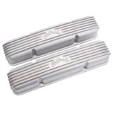 Edelbrock Valve Cover Classic Series Chevrolet 1959-1986 262-400 CI V8 w/ o Breather Holes Satin thumbnail 3