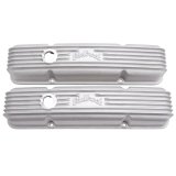 Edelbrock Valve Cover Classic Series Chevrolet 1959-1986 262-400 CI V8 w/ Breather Holes Satin thumbnail 5