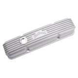 Edelbrock Valve Cover Classic Series Chevrolet 1959-1986 262-400 CI V8 w/ Breather Holes Satin thumbnail 7