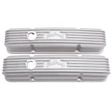 Edelbrock Valve Cover Classic Series Chevrolet 1959-1986 262-400 CI V8 w/ Breather Holes Satin thumbnail 9