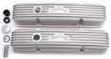 Edelbrock Valve Cover Classic Series Chevrolet 1959-1986 262-400 CI V8 w/ Oil Fill Hole Satin thumbnail 1