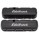 Edelbrock Valve Cover Signature Series Chevrolet 1965 and Later 396-502 V8 Tall Black thumbnail 2