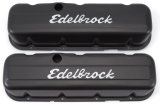 Edelbrock Valve Cover Signature Series Chevrolet 1965 and Later 396-502 V8 Tall Black thumbnail 3