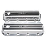 Edelbrock Valve Cover Elite II Chevrolet 1965 and Later 396-502 Big Block V8 Polished thumbnail 4