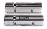 Edelbrock Valve Cover Elite II Series Chevrolet 1959-1986 262-400 CI V8 Tall Polished thumbnail 3