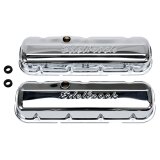 Edelbrock Valve Cover Signature Series Chevrolet 1965 and Later 396-502 V8 Low Chrome thumbnail 2