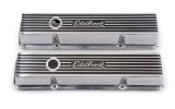 Edelbrock Valve Cover Elite II Series Chevrolet 1959-1986 262-400 CI V8 Low Polished thumbnail 3