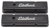 Edelbrock Valve Cover Signature Series Chevrolet 1959-1986 262-400 CI V8 Tall Black thumbnail 3
